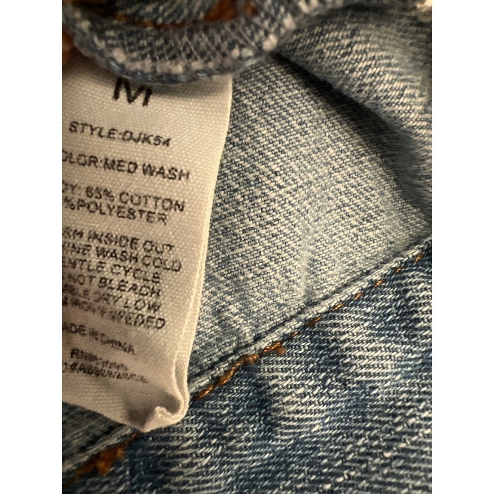 Ci SONO DISTRESSED DENIM JEAN JACKET - SIZE M - Picture 4 of 4